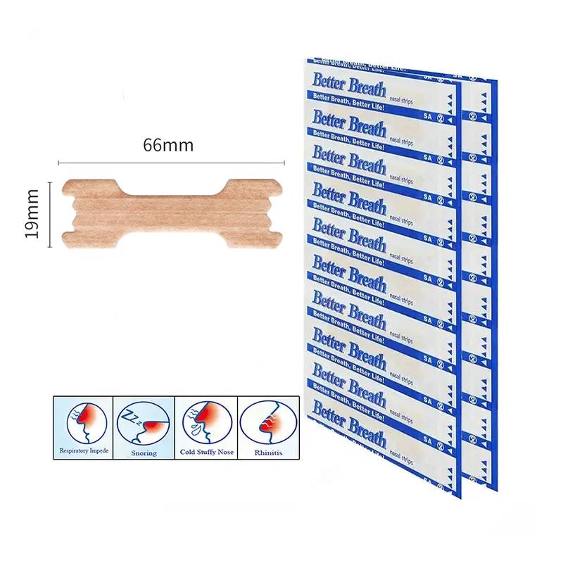 10PCS-500PCS Breath Nasal Strips Right Aid Stop Snoring Nose Patch Good Sleeping Patch Product Easier Breath Sleep Aid Decive