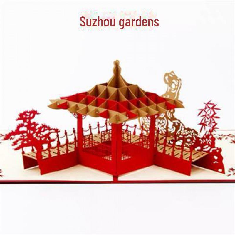 3D Tower Bridge Christmas & Birthday Greeting Card