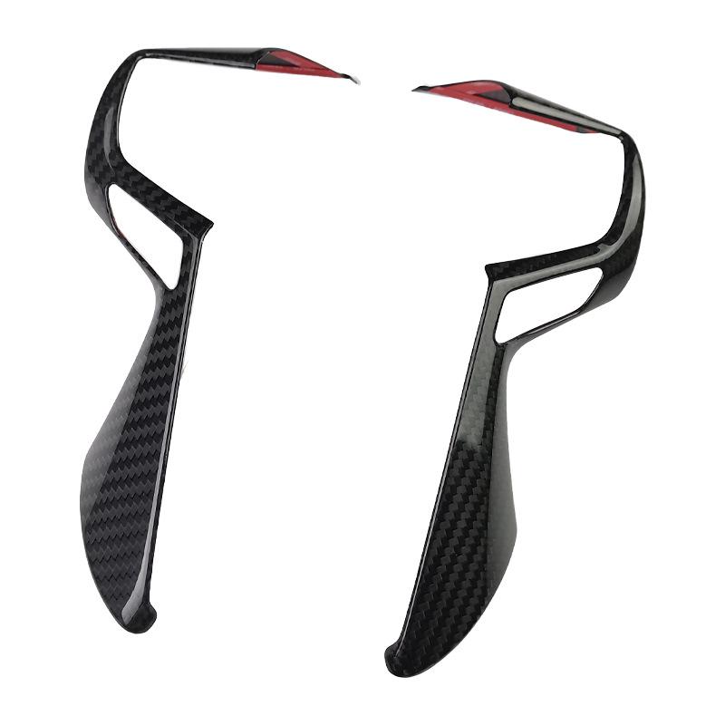 Carbon Fiber Interior Trim for Toyota Vellfire/Alphard Steering Wheel Decoration