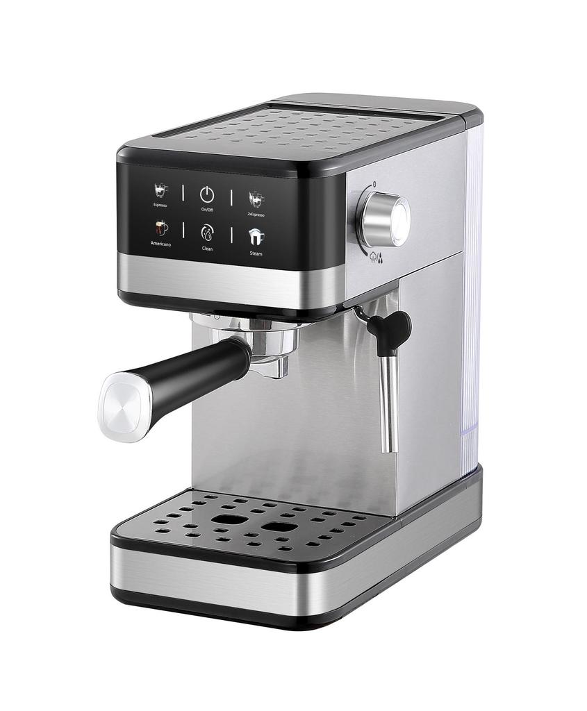 Intelligente italienische Espresso- und Cappuccino-Maschine mit Hochdruckextraktion und integriertem Milchaufschäumer