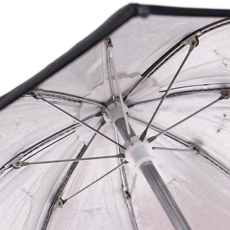 Držák telefonu na kolo Mini slunečník Deštník Polyester Mobilní automatický deštník