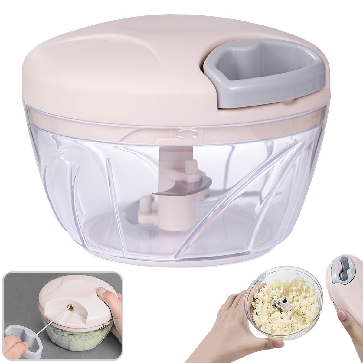 

900ml Extra Large Capacity Hand-Pulled Garlic Grinder/Vegetable Chopper/Kitchen Meat Grinder/potato ricer-Kitchen Utensils