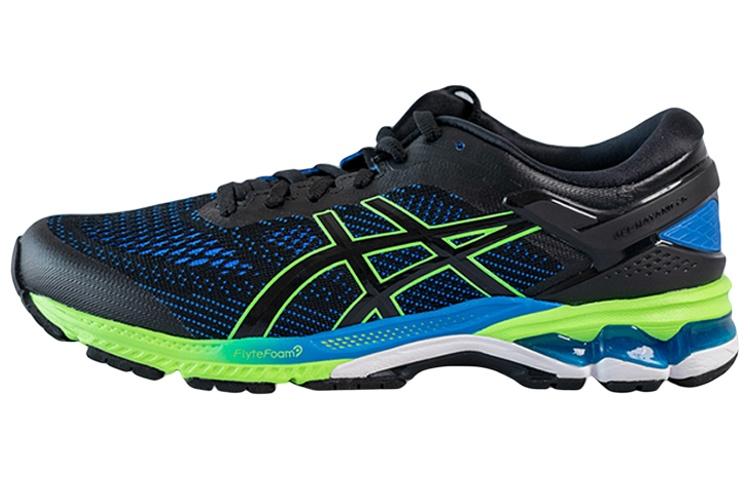 ASICS Gel Kayano 26 Black Electric Blue 1011A541-003 41.5