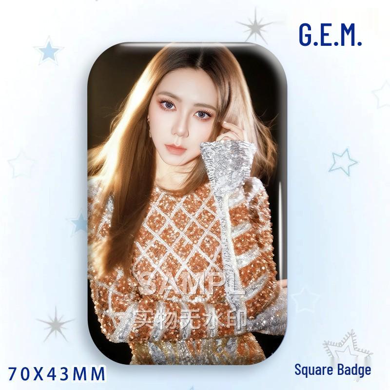 G.E.M. Star Idol Laser Badge & Brooch Pendant