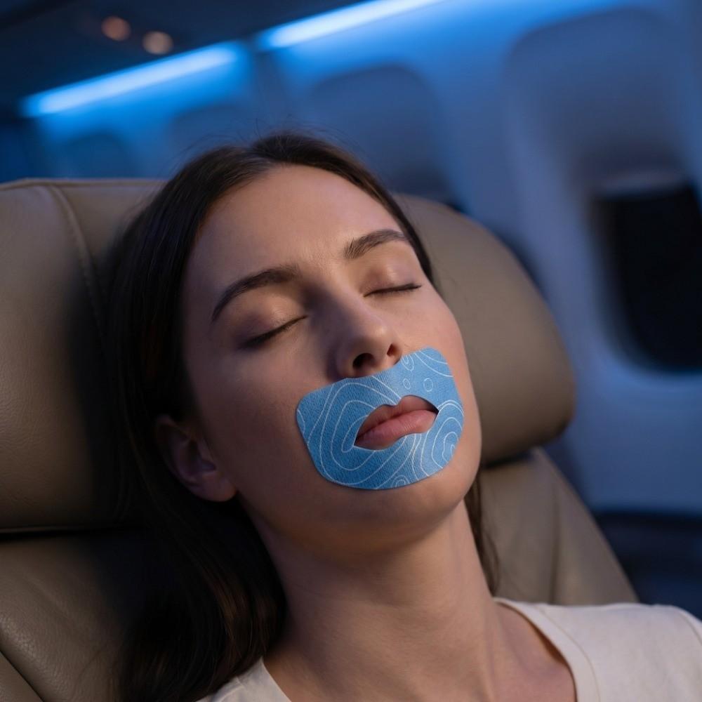 30Pcs Noise Reduction Night Sleep Correction Patch Soundproof Mouth Tape  Travel