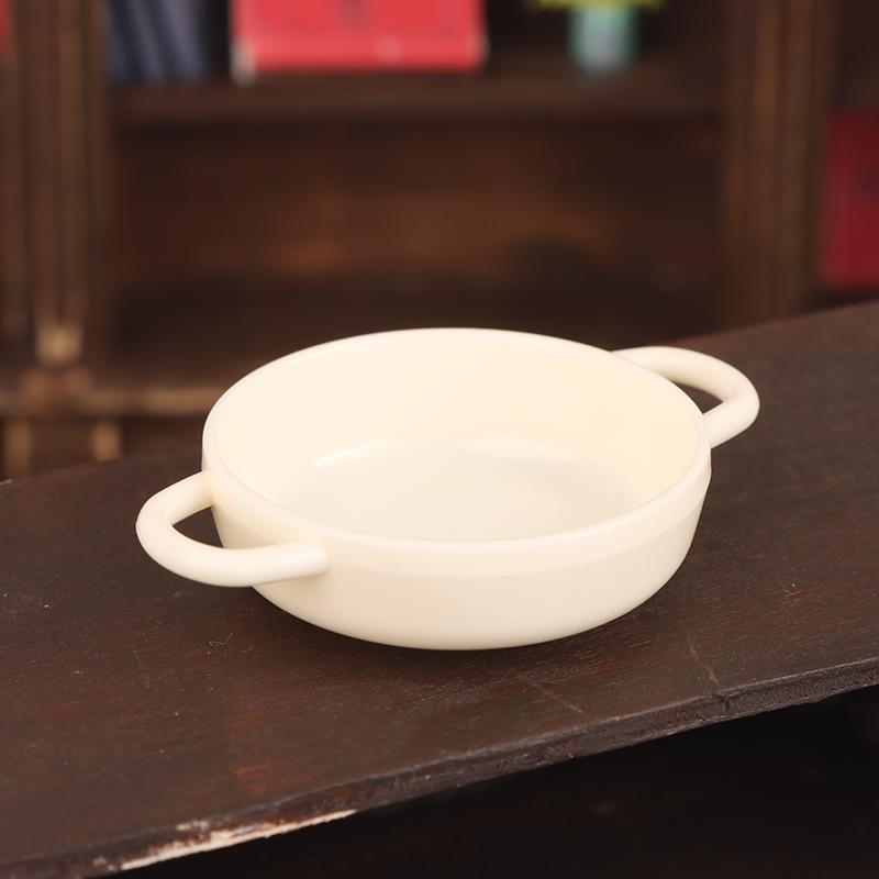 5Pcs 1/12 Dollhouse Simulation Soup Pot Model Dollhouse Miniature Kitchen Cookware Decoration Dolls House Accessories