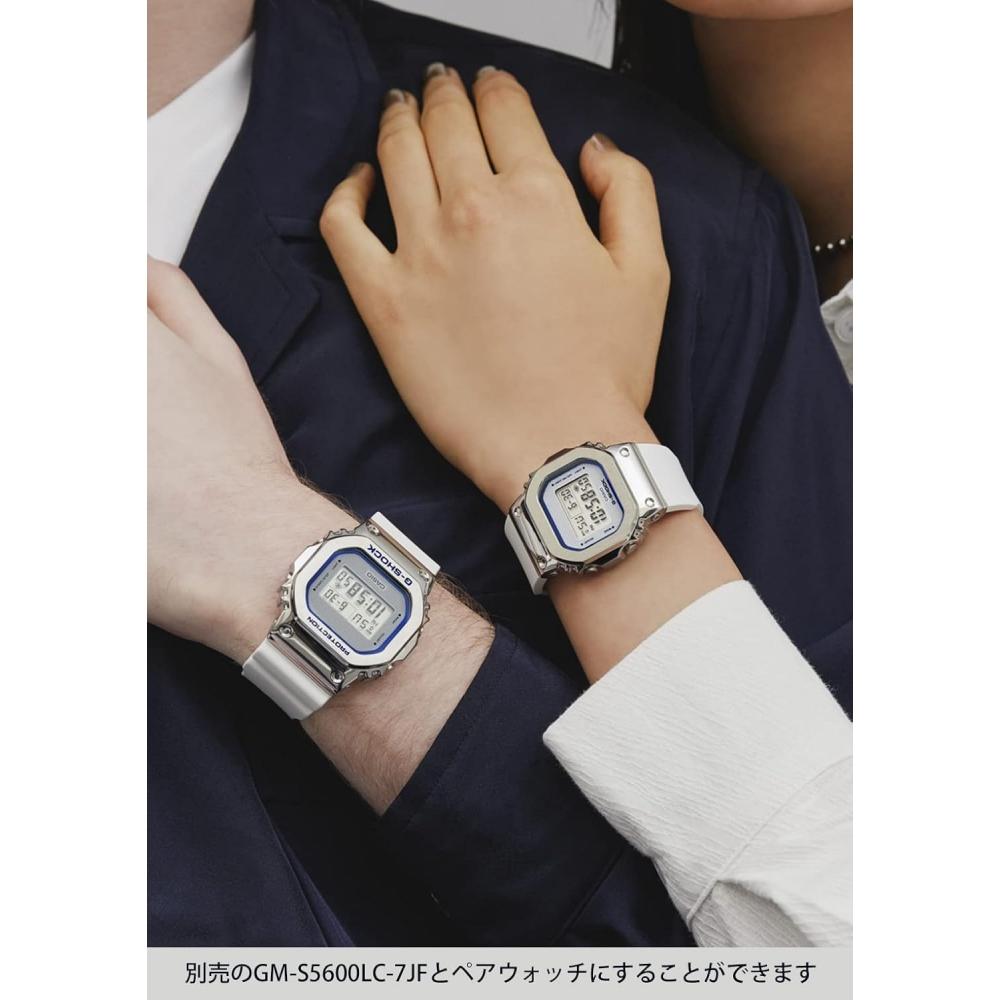 Casio [CaSio] Watch G Shock [domeStic Genuine] PreciouS Heart Selection Gm 5600lc 7jf Men S White Limited Color  White Silver