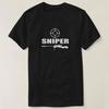 Army Sniper Gun Military Men Shoot TShirt Short Sleeve Casual 100 Cotton ONeck Summer Shirt