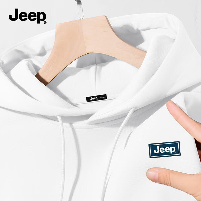 Jeep Men's Heavyweight Hooded Sweatshirt