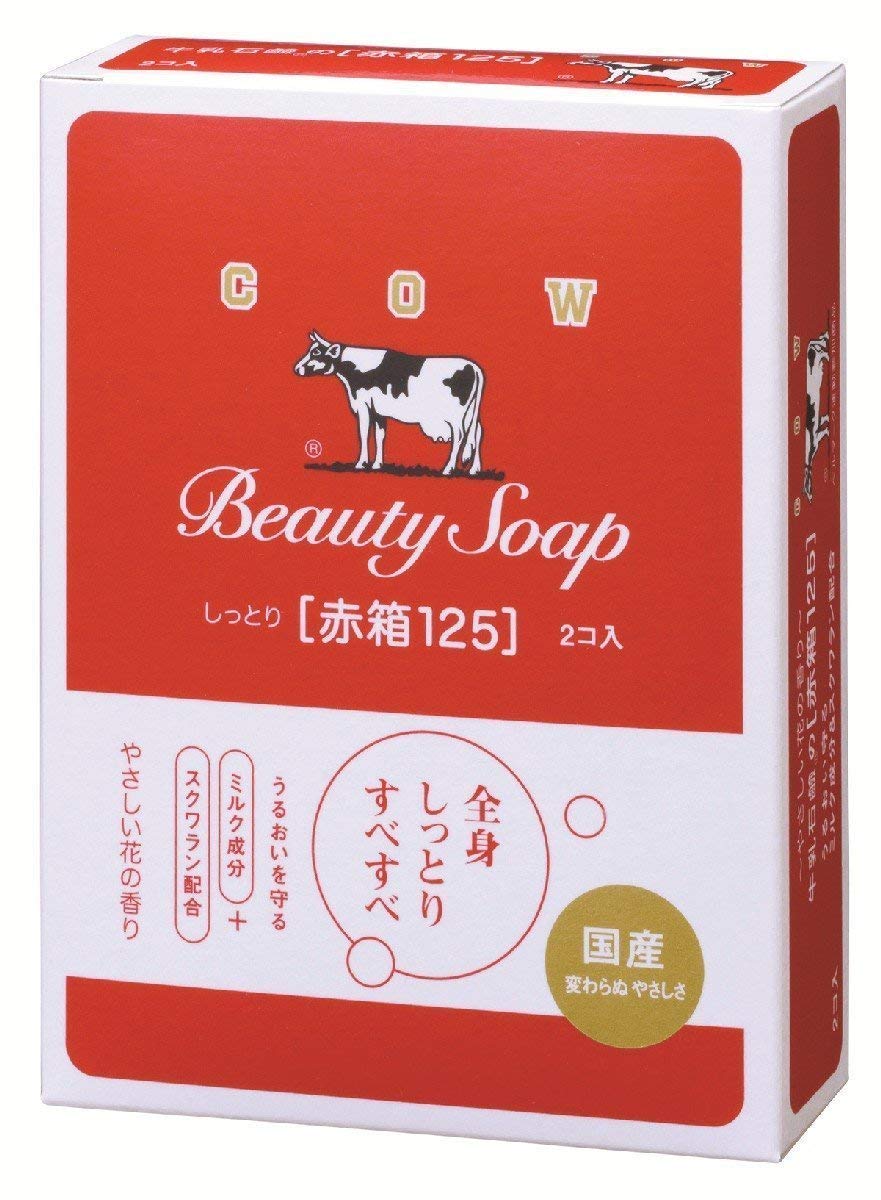

Молочное мыло Kyoshinsha Cow Brand Красная коробка 125 г x 2 шт x 3 шт