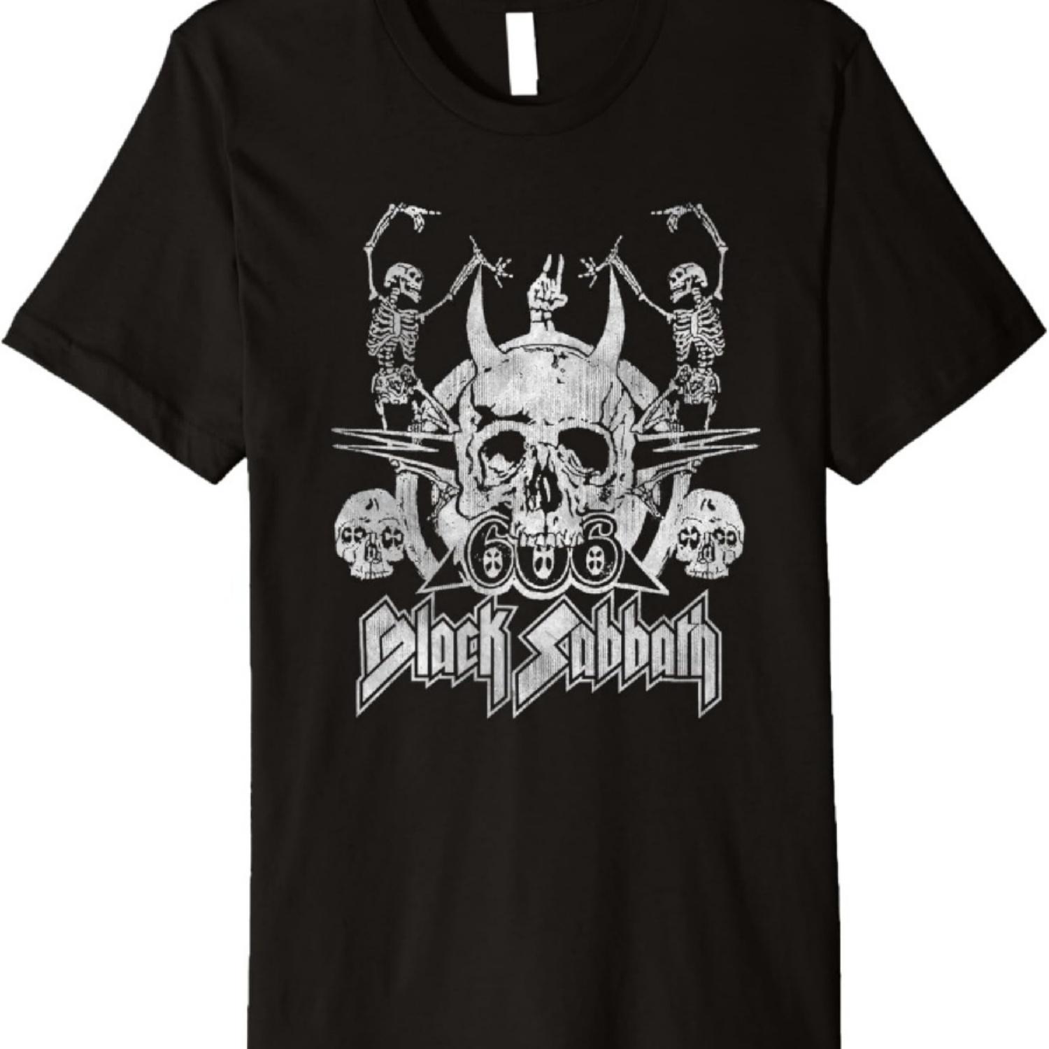 

Black Sabbath 666 Skulls Premium T-Shirt XXXXXL чорний