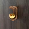 Magnetic Wooden Doorbell Dopamine Wind Chime for Entryway, Shop Entry Reminder Bell, New Chinese Style Decoration