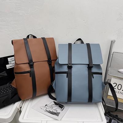 Couple Tooling Bag Business Casual Backpack Harajuku College Student School Bag