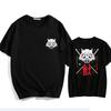 Demon Slayer Inosuke Hashibira Pure Cotton Tshirt 2026 Summer New Anime Printed Loose Casual Parent Child Short Sleeve Top