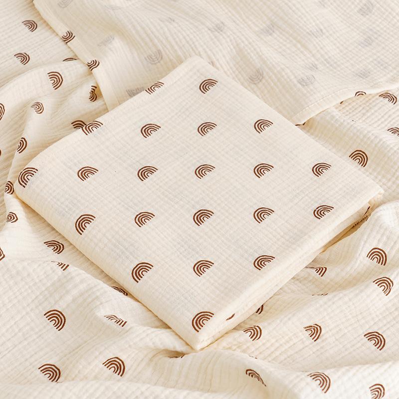 Baby Cotton Swaddle Blanket Muslin Bath Towel Gauze Toddler Baby Sleep Blanket Newborn Room Swaddling Blacnket
