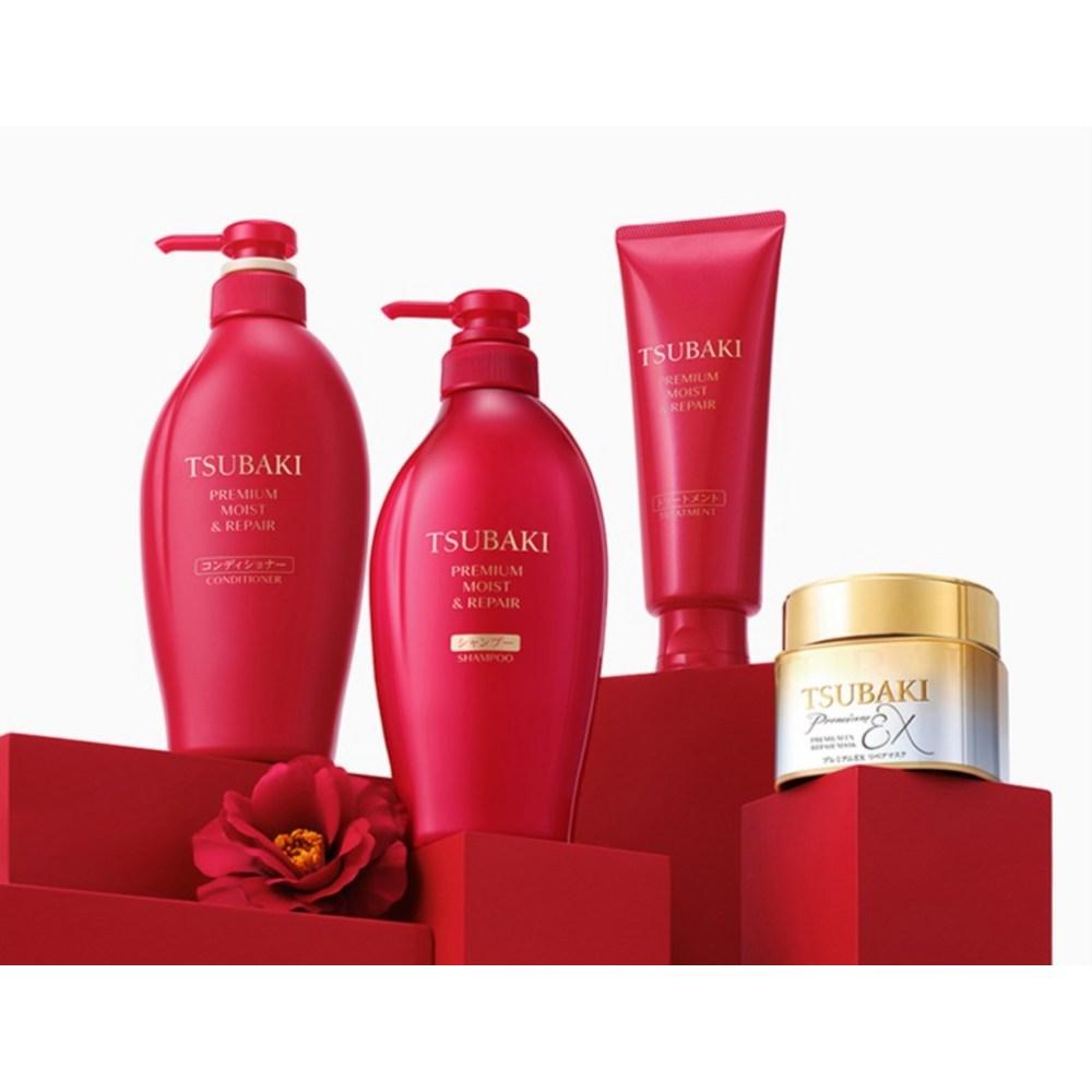 Tsubaki Premium Moist Conditioner, 1 Pack, 450ml
