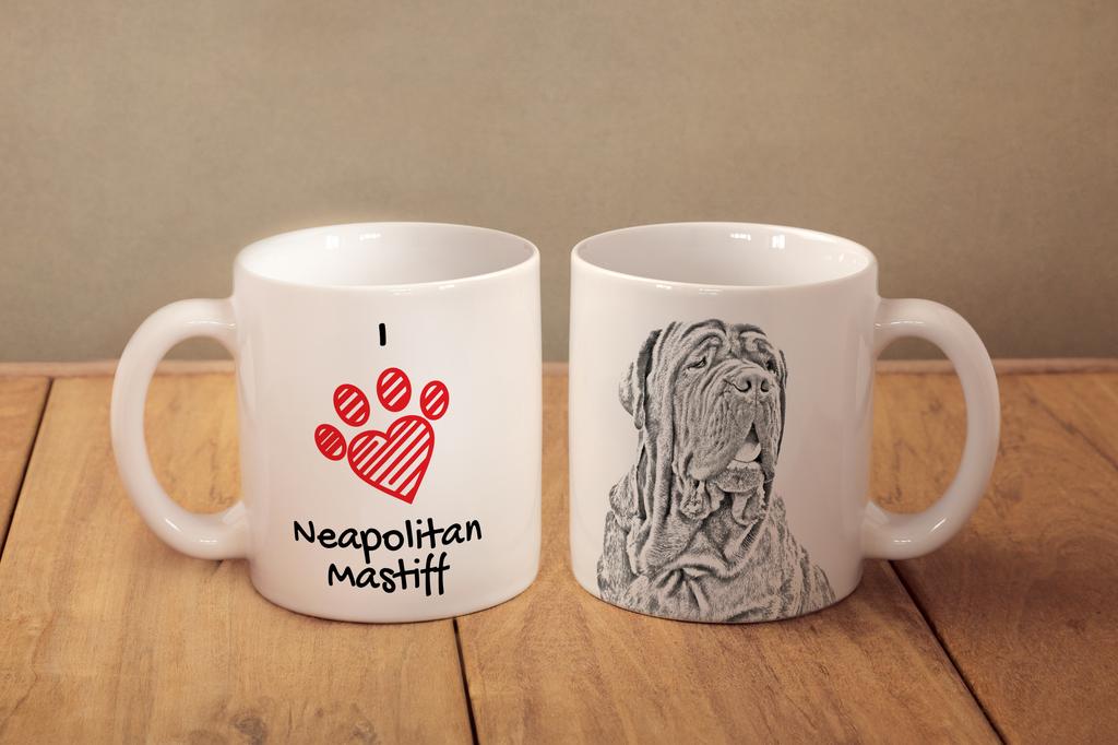 Neapolitan Mastiff, Mastino Napoletano - Cup with a Dog, Cute Cup with Graphics, a Gift with Your Photo from the Art-Dog Brand