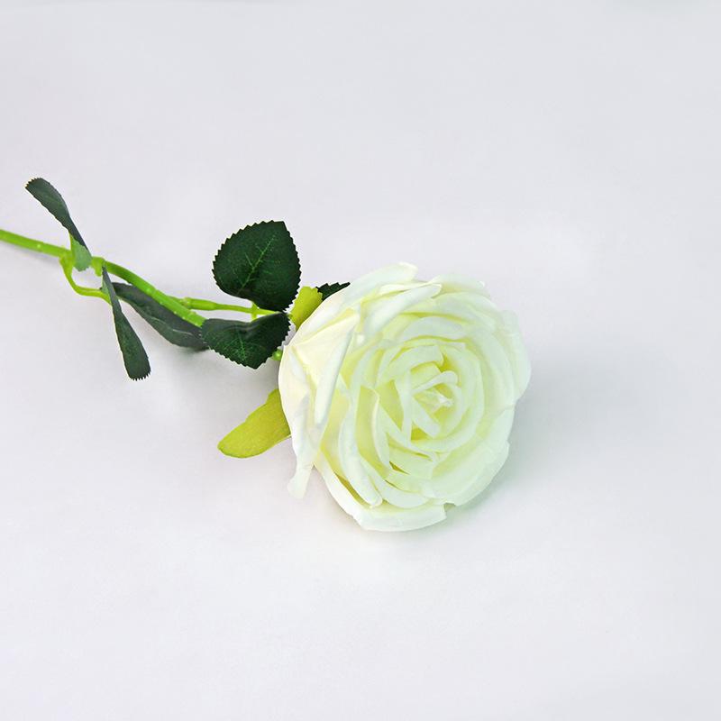 European Rose Simulation: Realistic Decorative Fake Flower Bouquet for Weddings and Scenes