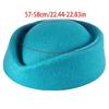 Classical French Flight Attendant Hat Polyester Stewardess Costume Accessoris Women Winter Fashion Headwear