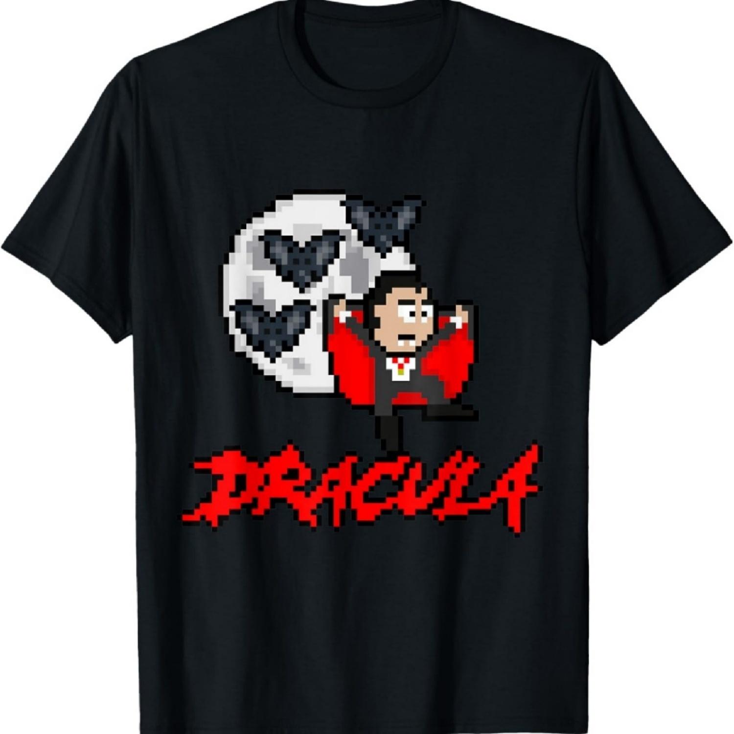 8-Bit Dracula T-Shirt S
