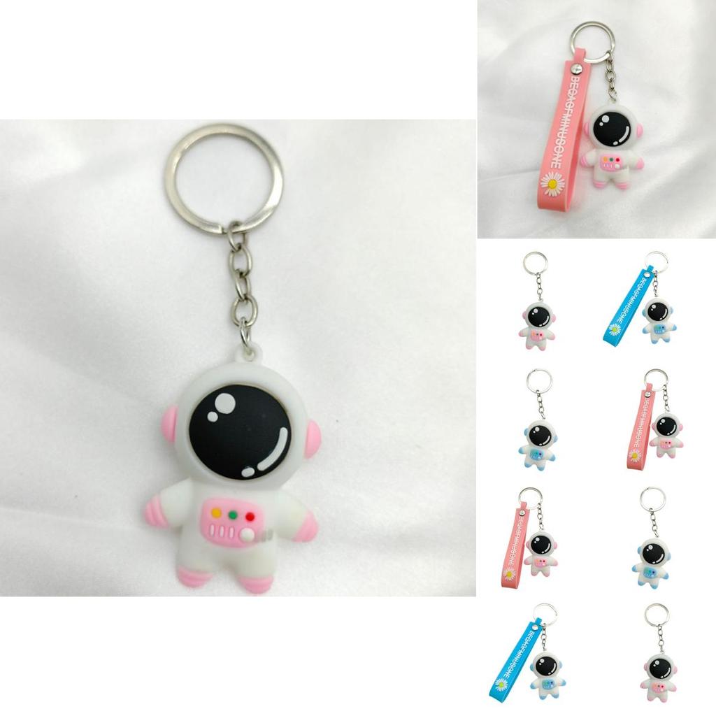 Cute Astronaut Keychain Figure Pendant Toy For Kids Portable And Stylish Accessory