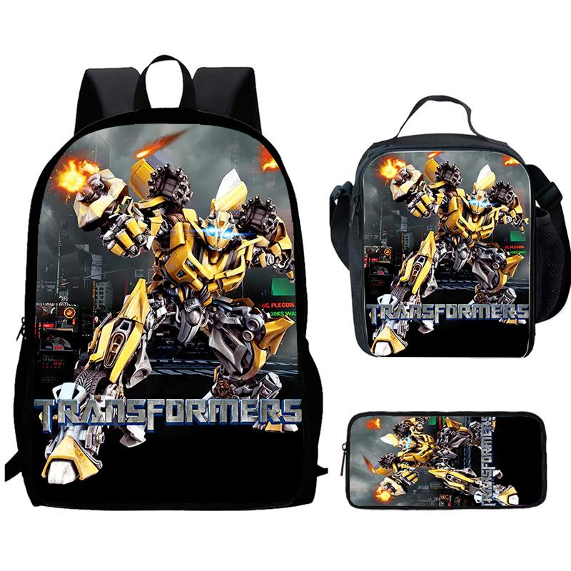 Transformers, Bumblebee Bag High Definition Multi-Function Oxford Lightweight Backpack