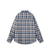 Men's Plaid Shirt Spring and Autumn Versatile Fashion Daily Wear Long Sleeve Shirt Jacket Men