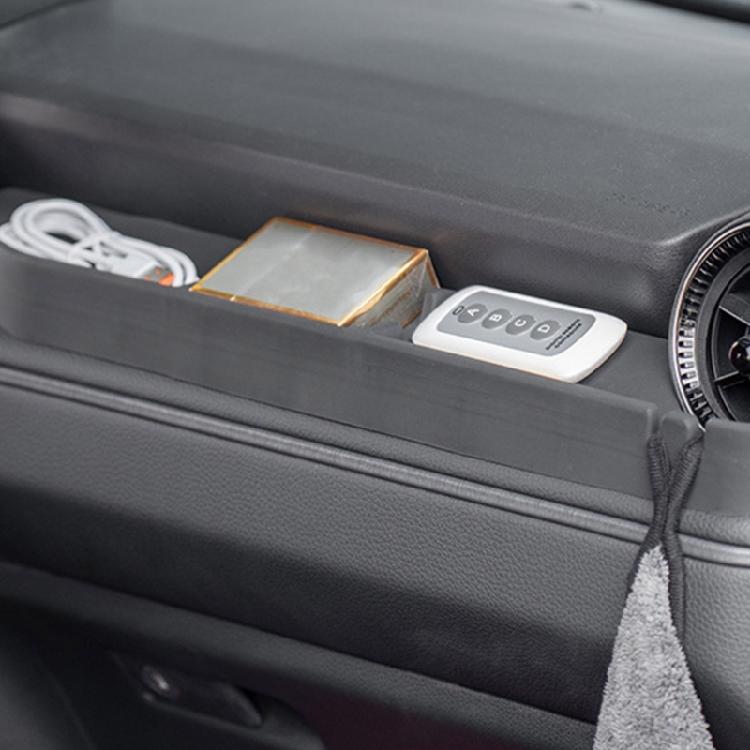 Dashboard Storage System not Slip Silicone Tray Passenger Side dashboard Organizers Mat Quick Installation for Prado LC