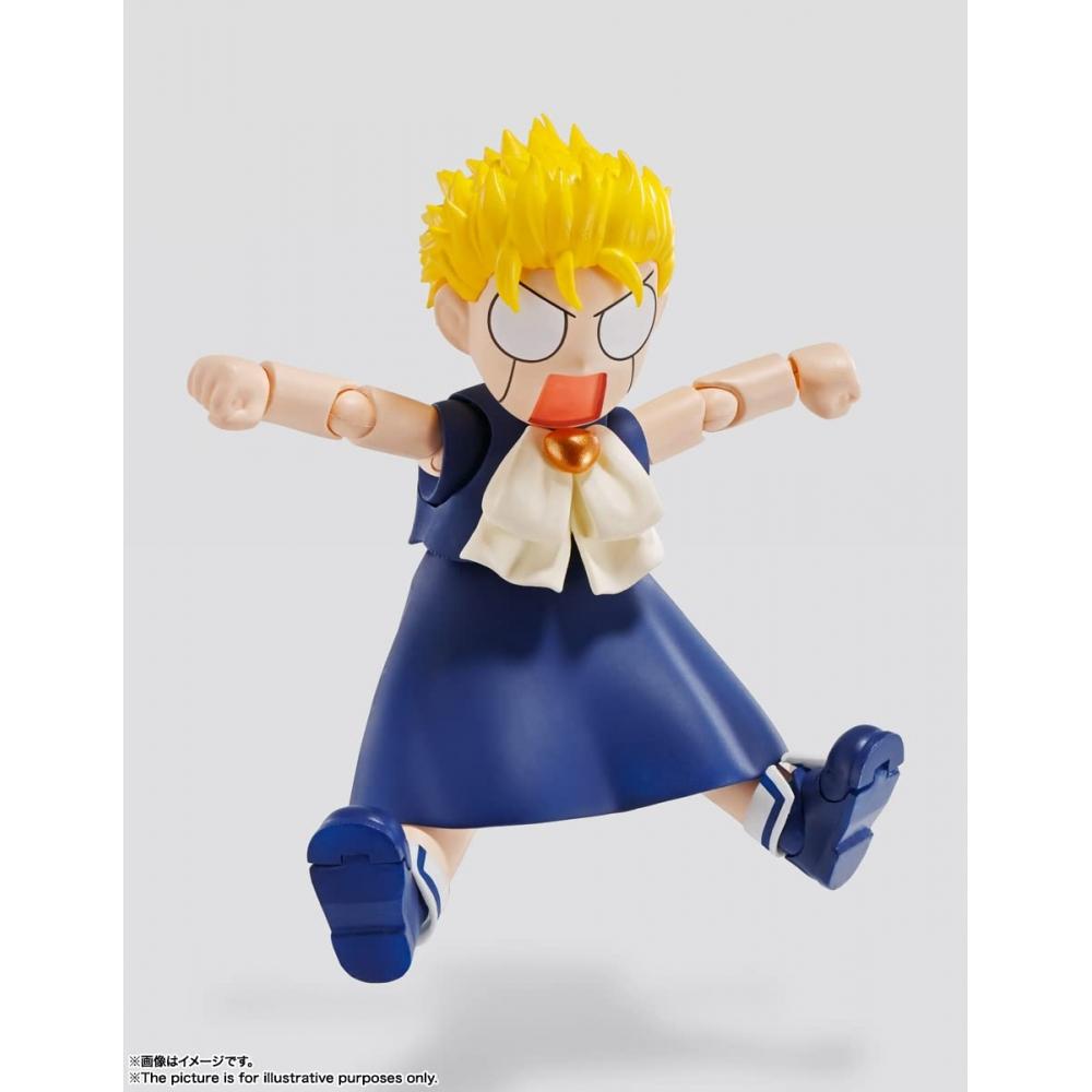 S.H.Figuarts Golden Gash Gash Bell ca.. 85 mm große, bewegliche Figur aus ABS und PVC, bemalt