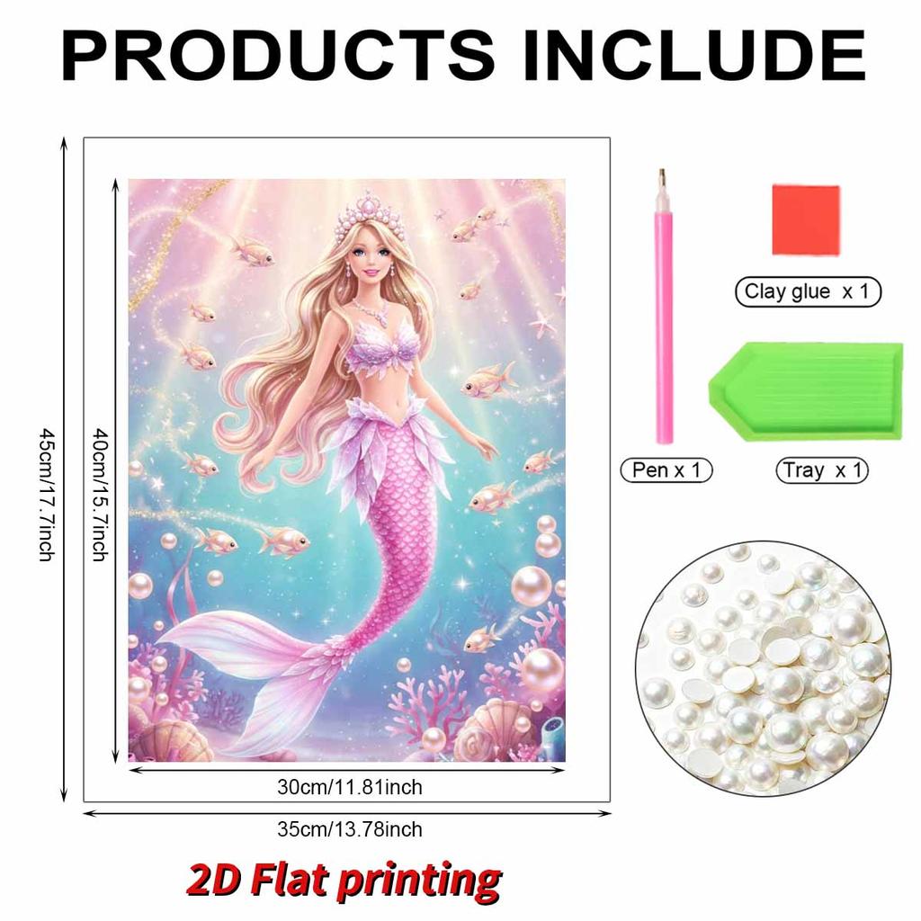 Disney Little Mermaid Ariel Series Pearl Pattern Decorations, Featuring Pearl Patterns On Them Are Very Suitable for Use As Home Decorations