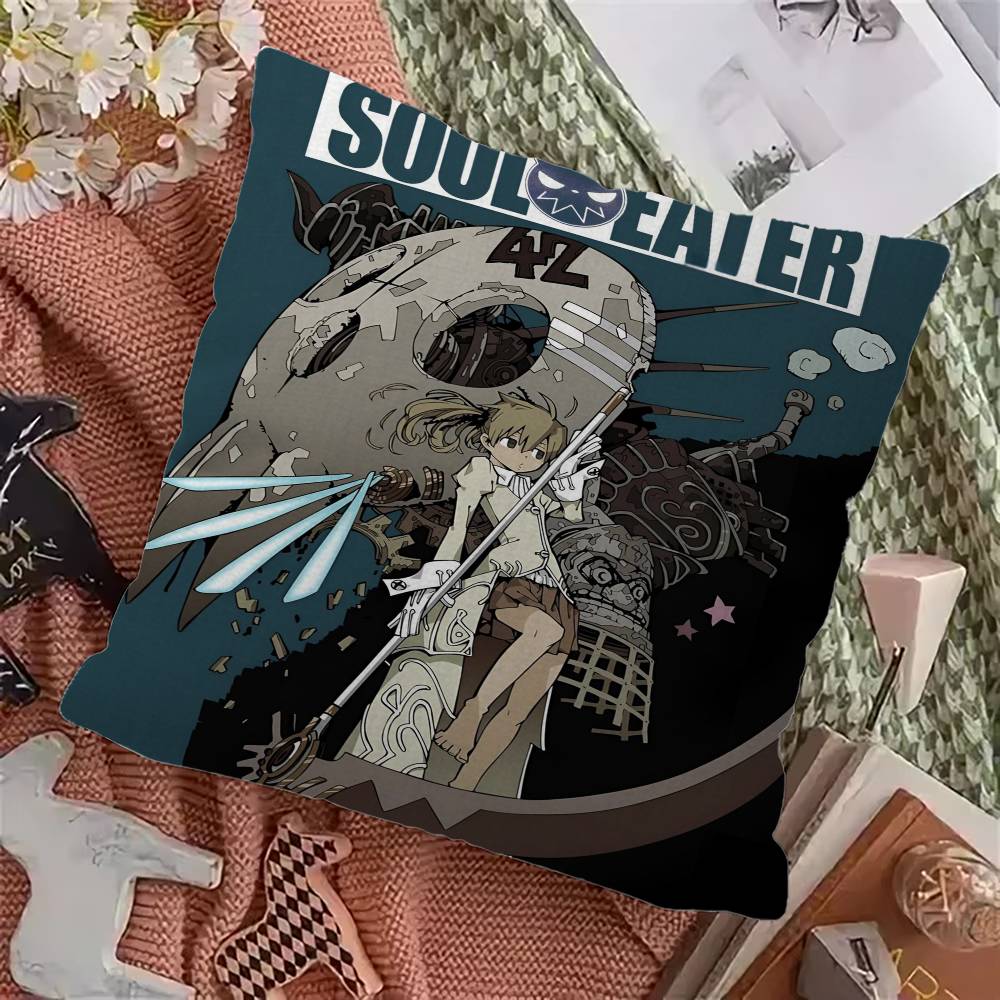 S-Soul E-Eater Maple Design Cushion Cover Happy Autumn Harvest decor Holiday Decorati Pillow Cover