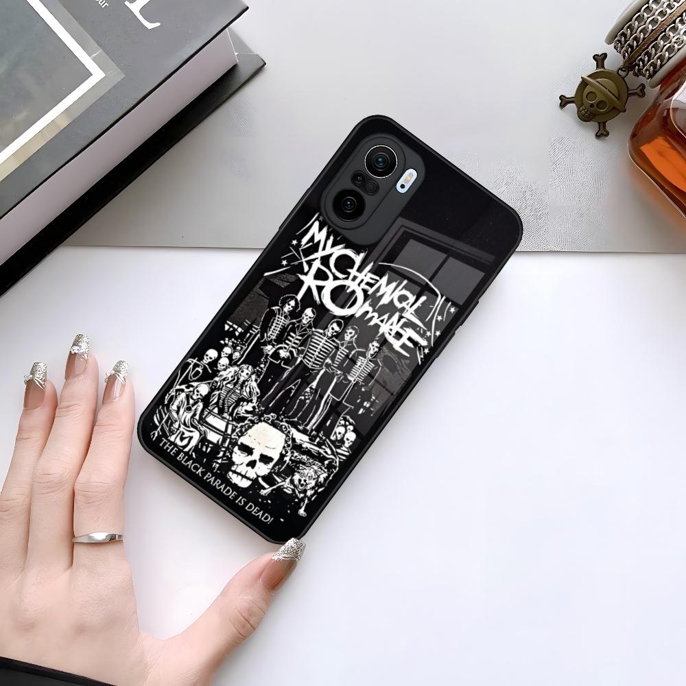 My Chemical Romance MCR Phone Case for Xiaomi 15 14 13 12 Mi 11 Pro ultra Lite glass Cover