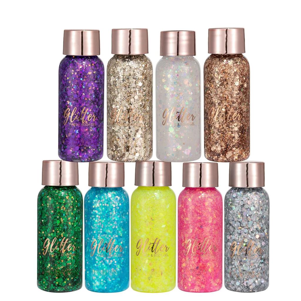 New Makeup Shimmering Eye Shadow Liquid Girls Face Stage Makeup Gel Liquid Glitter Body Lotion Ritual Beauty Makeup