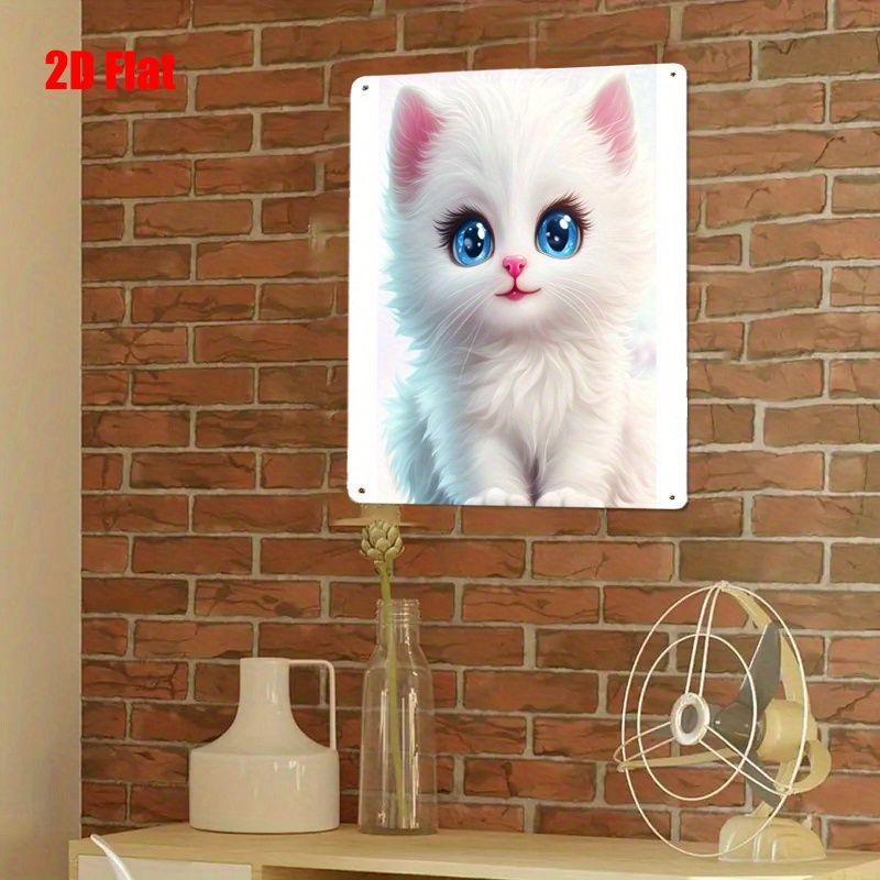 Retro Metal Sign Cute Pets Wall Decor Tin Plate Art for Living Room Bar Cafe