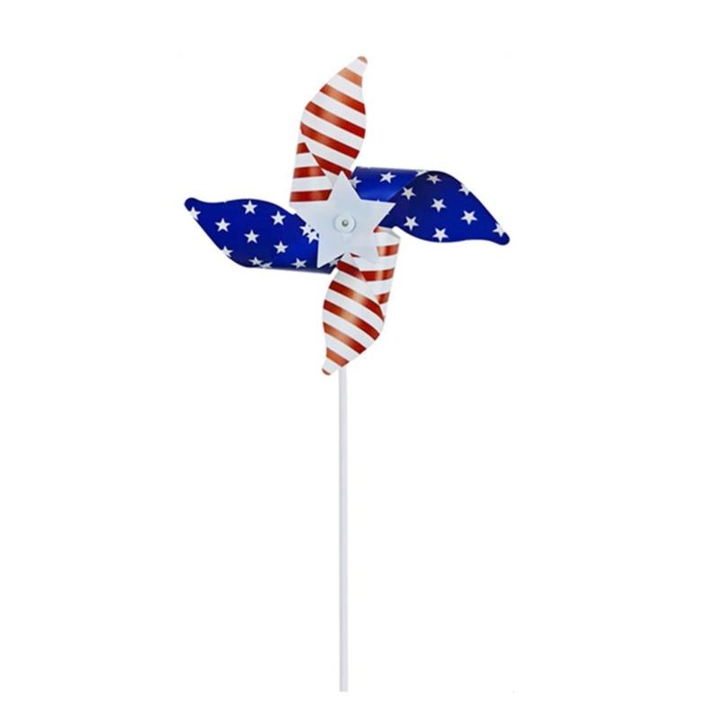 Wind Spinners Eye Catching Pinwheels Colorful for Kid Parties Camping Picnics Outdoor Gathering Lawns Garden Decorations