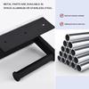 Marble Roll Paper Holder Multifunctional Modern Style Paper Holder Rack Wall Mounted with Phone Holder for Home Kitchen Bathroom