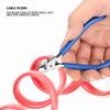 TU7B 4.5in Electronic Diagonal Pliers Cable Side Cutting Nippers Wire Cutter Tool