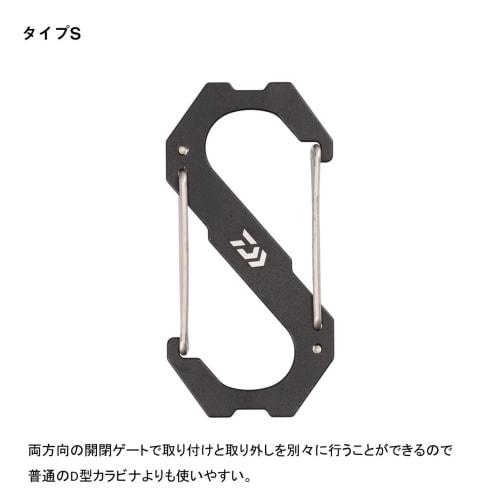 DAIWA Carabiner Fishing Carabiner 60 Type G Black