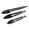7/9/12inch Household Multi-functional Stainless Steel Food Tongs with Handles, Kitchen Bread Tongs, Barbecue and Steak Tongs