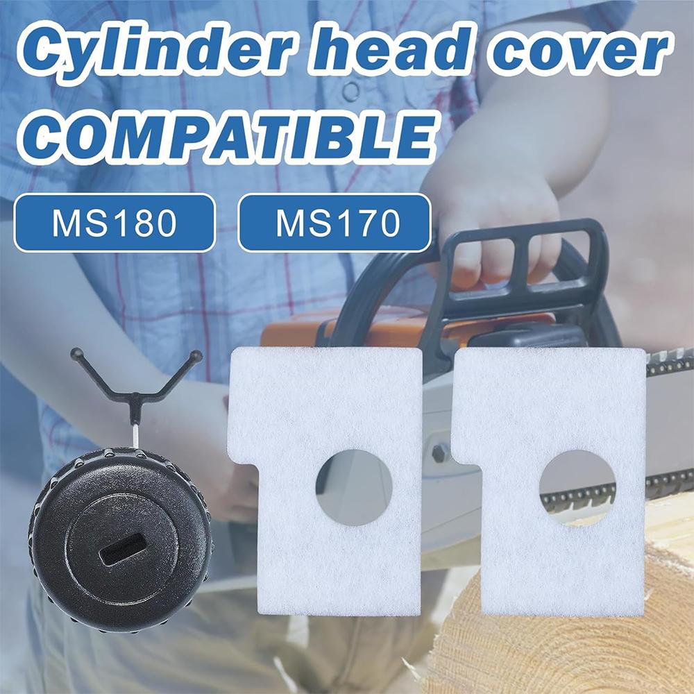 MS170 MS180 Air Filter Tune Up Kit for STHIL 017 018 Chainsaw Parts 1130 124 0800 Spark Plug Fuel Filter Oil Filter Oil Cap Fuel Tank Caps3