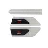 2pcs Car Side Fender Reflective Safety Strip Stickers Auto Warning Reflector Tape For Honda Civic Accord Jazz City CR-Z Insight RF6