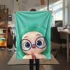 1PC Pinkfong Print Flannel Blanket, High Quality Comfortable for All Seasons, Home Decor, Warmth and Comfort, Perfect for Christmas Gifts112