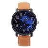 Korean Style Women's Starry Sky Quartz Watch - Casual & Trendy for Students