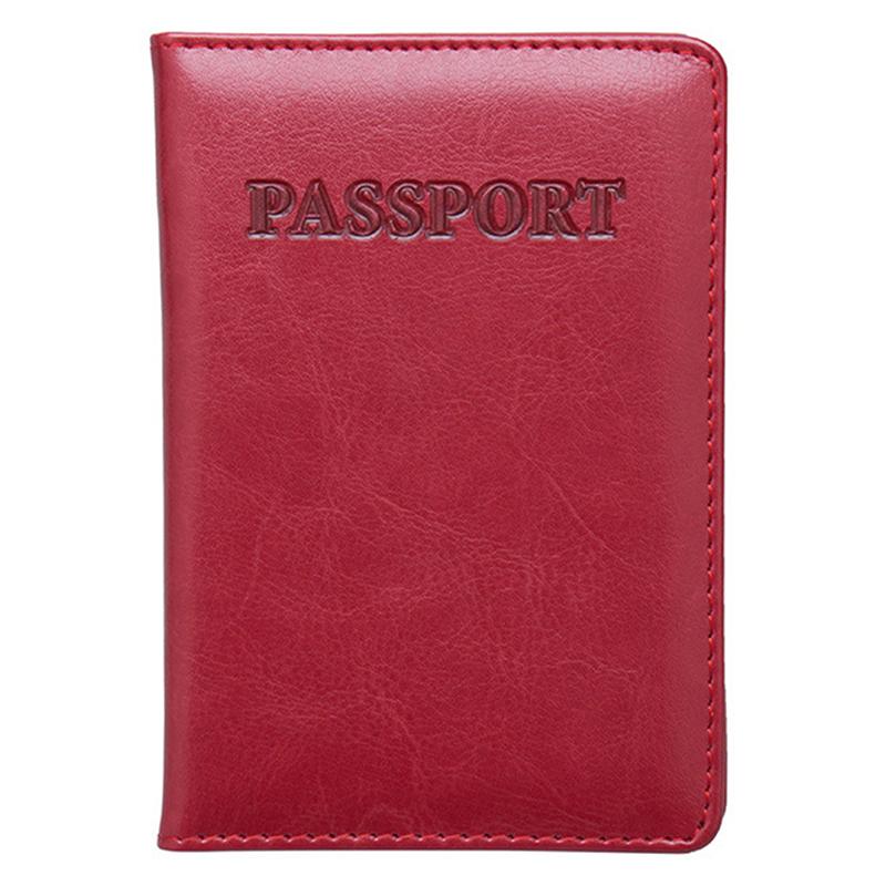 1Pc Travel Passport Cover Travel Id&Document Passport Holder Protector