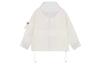 New Balance Jackets Women's Ivory Hooded Moderate Other AWJ13351-IV
