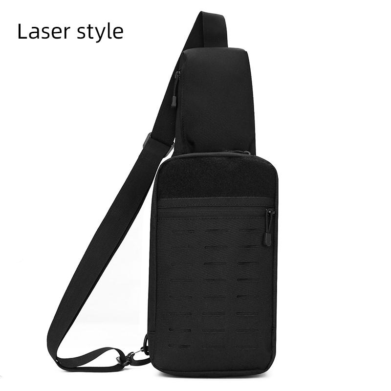 Outdoor Camping Chest Bag for Men Camouflage Backpack Travel Cycling Mountaineering Crossbody Waist Shoulder Sling Tactical Bag