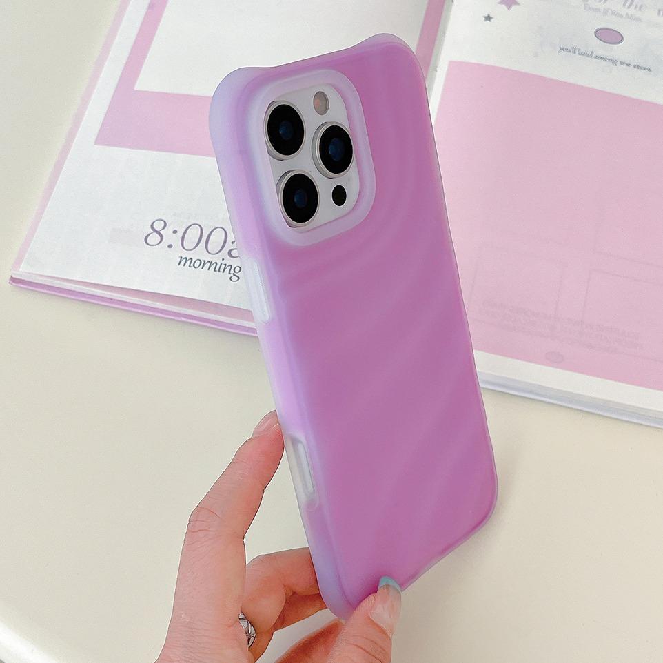 Moderne Süßigkeitenfarbene Jelly Hülle für IPhone 16 Pro Max Flüssigsilikon Stoßfeste Schutzhülle für IPhone 15 Pro Max