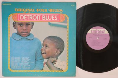 LP Record VARIOUS - Detroit Blues US7783 UNITED US Blues Used