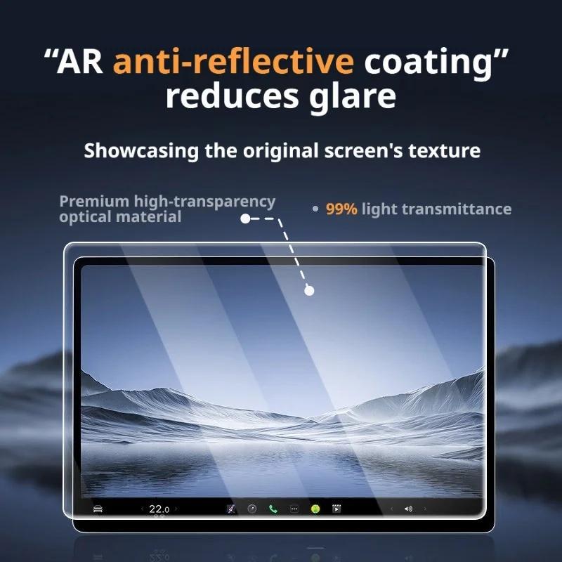 For BYD Atto 2 Yuan UP Low Trim EV 2025-2026 Screen Protector LHD RHD10.1"+8.8" Tempered Glass Film Navigation Film Accessorie
