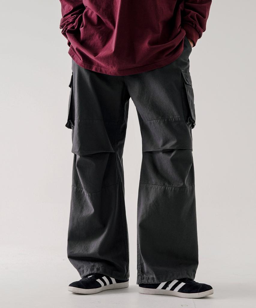 EZKATON Step Cargo Pants Deep Grey Kmlp6726